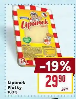 Billa Lipánek Plátky 100 g nabídka