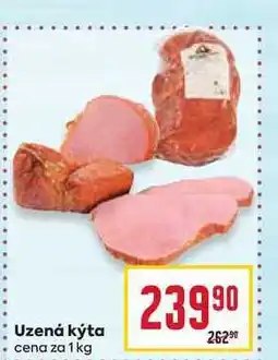 Billa Uzená kýta cena za 1kg nabídka