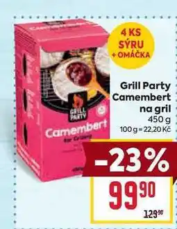 Billa Grill Party Camembert na gril 450 g nabídka