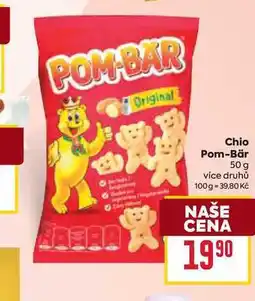 Billa Chio Pom-Bär 50 g nabídka