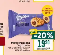 Billa Milka croissant 50 g nabídka