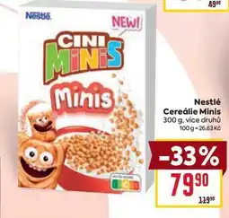 Billa Nestlé Cereálie Minis 300 g nabídka