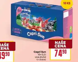 Billa Capri Sun 10x 0,2l nabídka