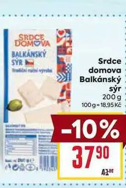 Billa Srdce domova Balkánský sýr 200 g nabídka