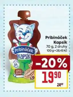 Billa Pribináček Kapsík 70 g nabídka