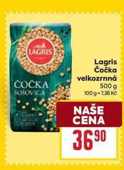 Billa Lagris Čočka velkozrnná 500 g nabídka