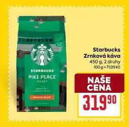 Billa Starbucks Zrnková káva 450 g nabídka