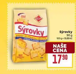 Billa Sýrovky 90 g nabídka