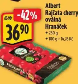 Albert Albert Rajčata cherry oválná Hranáček nabídka