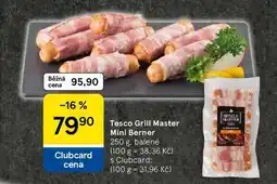 Tesco Tesco Grill Master Mini Berner, 250 g, balené nabídka