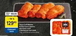 Tesco Tesco Grill Master Kuřecí horní stehna bez kosti s kůží v barbecue marinádě, 1 kg nabídka