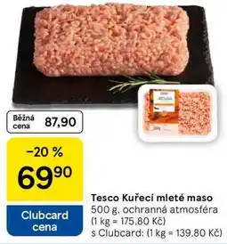 Tesco Tesco Kuřecí mleté maso, 500 g nabídka