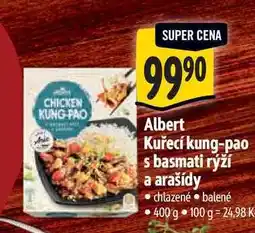 Albert Albert Kuřecí kung-pao s basmati rýží a arašídy 400 g nabídka