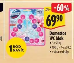 Albert Domestos WC blok 3×50 g nabídka