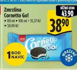 Albert Zmrzlina Cornetto Go! 110 ml nabídka