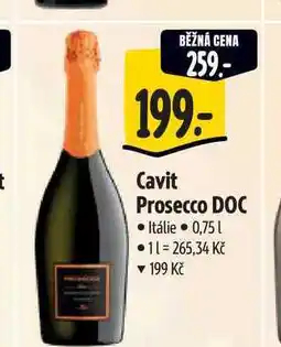 Albert Cavit Prosecco DOC 0,75 l nabídka