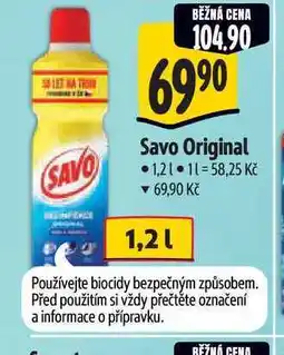 Albert Savo Original 1,2 l nabídka