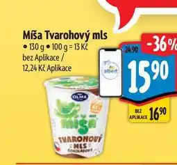 Albert Míša Tvarohový mls 130 g nabídka
