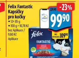 Albert Felix Fantastic Kapsičky pro kočky 12x 85 g nabídka