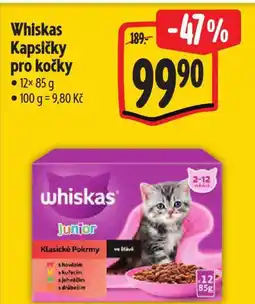 Albert Whiskas Kapsičky pro kočky nabídka