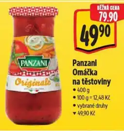 Albert Panzani Omáčka na těstoviny nabídka