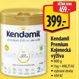Albert Kendamil Premium Kojenecká výživa nabídka