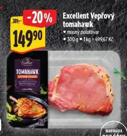 Albert Excellent Vepřový tomahawk nabídka