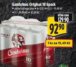 Albert Gambrinus Original 10 nabídka