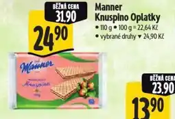 Albert Manner Knuspino Oplatky nabídka