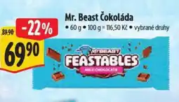 Albert Mr. Beast Čokoláda nabídka