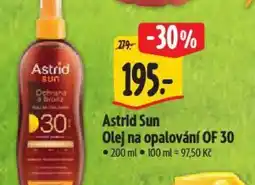 Albert Astrid Sun Olej na opalování OF 30 nabídka