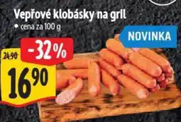 Albert Vepřové klobásky na gril nabídka