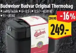 Albert Budweiser Budvar Original Thermobag nabídka