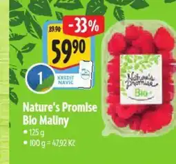 Albert Nature's Promise Bio Maliny nabídka