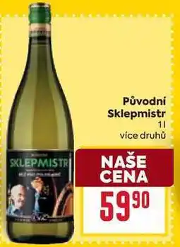 Billa Původní Sklepmistr 1l nabídka