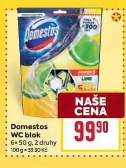 Billa Domestos WC blok 6x 50 g nabídka