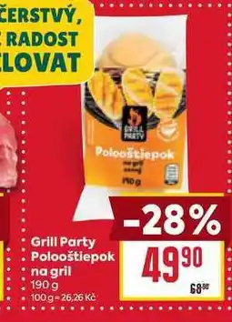 Billa Grill Party Polooštiepok 190g nabídka