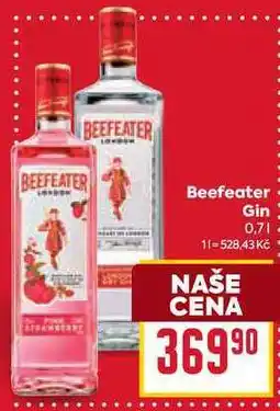 Billa Beefeater Gin 0,7l nabídka