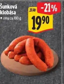 Albert Sunková klobása nabídka