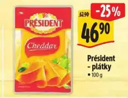 Albert Président - plátky nabídka