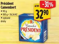 Albert Président Camembert nabídka