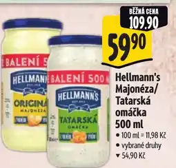 Albert Hellmann's Majonéza/ Tatarská omáčka nabídka