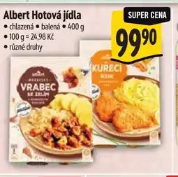 Albert Albert Hotová jídla nabídka