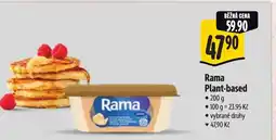Albert Rama Plant-based nabídka