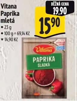 Albert Vitana Paprika mletá nabídka