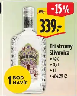 Albert Tri stromy Slivovica nabídka