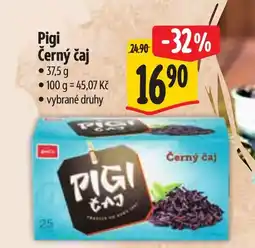 Albert Pigi Černý čaj nabídka