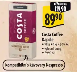 Albert Costa Coffee Kapsle nabídka