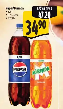 Albert Pepsi/Mirinda nabídka