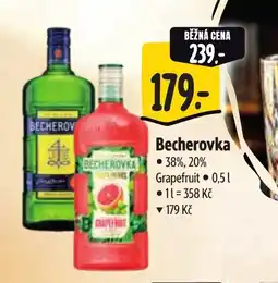 Albert Becherovka nabídka